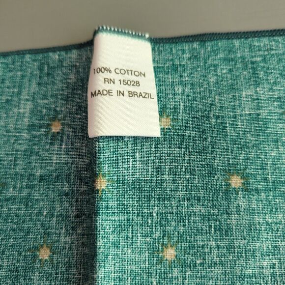 Vintage Holiday Christmas Dinner Table Napkins 17x17" Set 4 Gift Box Bow - Picture 6 of 6